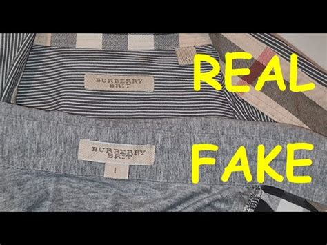 Real vs Fake Burberry Polo shirt. How to spot fake Burberry's